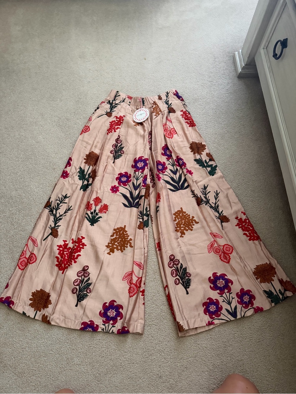 NWT UMGEE Floral Palazzo Pants